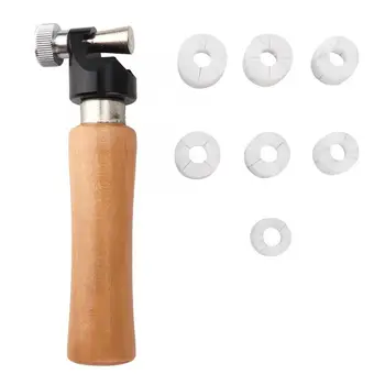

Ring Inlaying Fixture Tool Wood Handle Ring Jewelry Clamp Setting Set Gold Jewelry Processing Fixing Making Tool for Jeweler i