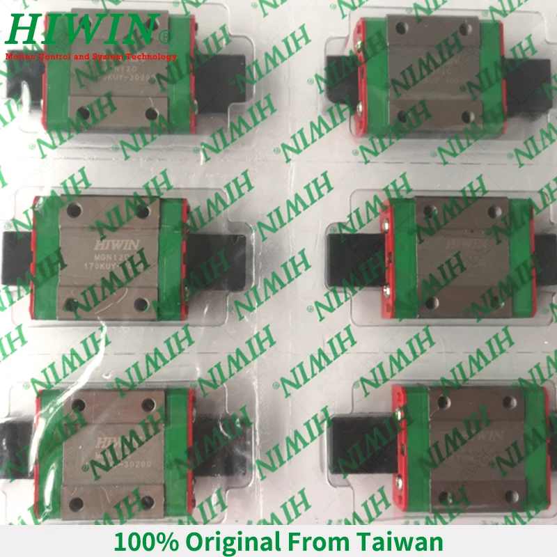 HIWIN серии MGN линейная направляющая ползунок блок MGN7C MGN9C MGN12C MGN15C MGN9H MGN12H MGN15H Направляющий Блок каретки