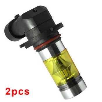 

2pcs LED Headlight 9005 H10 9145 3000K Yellow Kit Lamp Daytime running