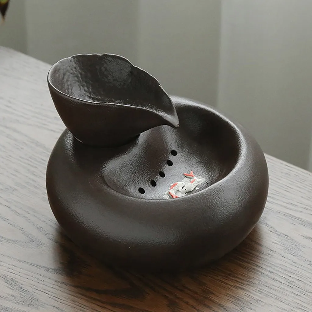 Cat Ceramic Water Geyser Pet Drinking Geyser Electric WaterDispenser