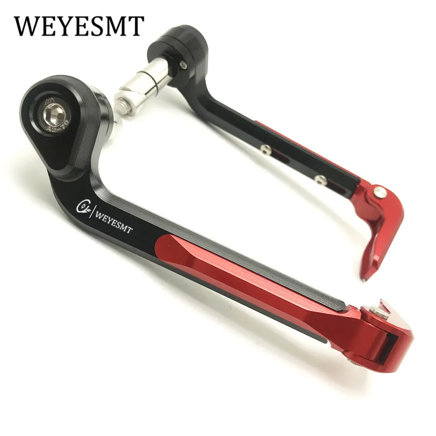 CNC Aluminum Motorcycle hand Protect Guard System Brake Clutch Levers Protector Falling Protection For Honda Suzuki