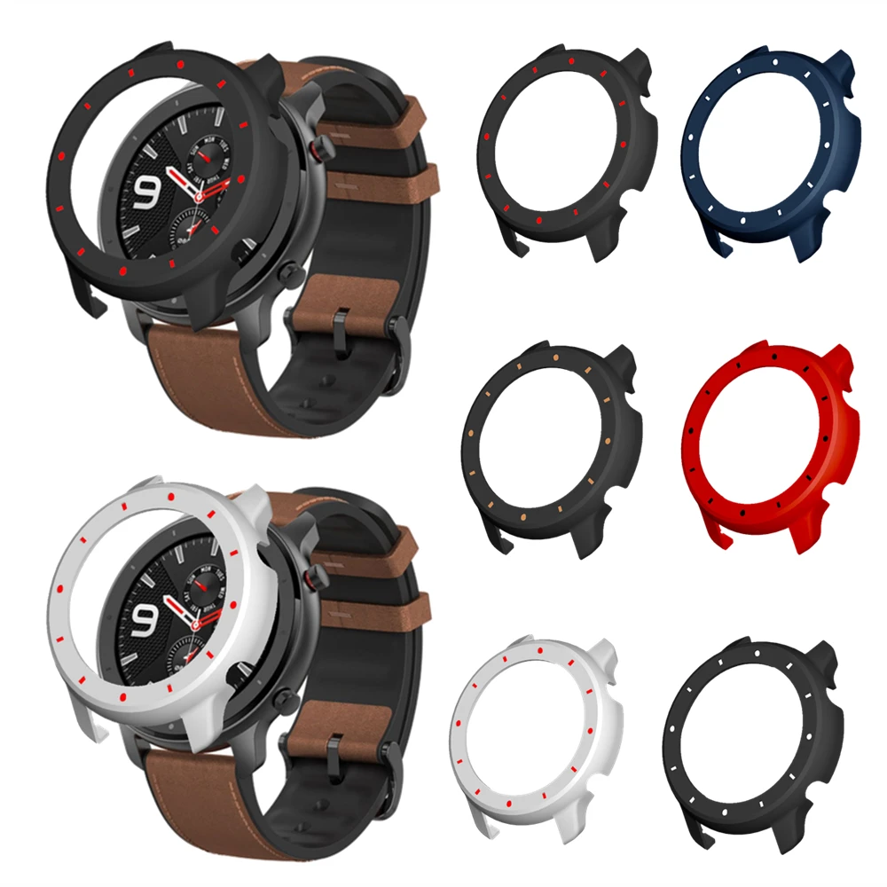 Чехол из поликарбоната для часов Xiaomi Amazfit GTR защитный чехол на весь экран Huami Gtr 47
