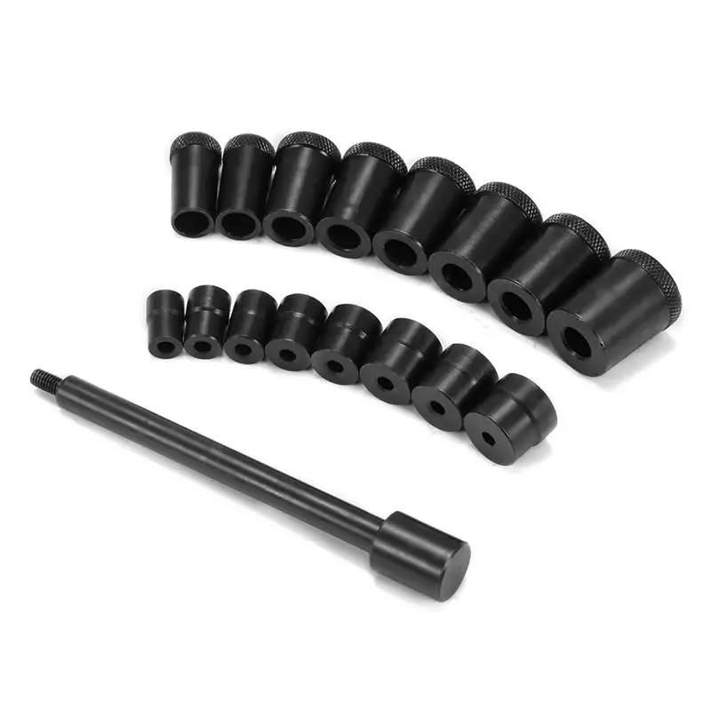  17pcs/set Universal Clutch Alignment Tool Kit Clutch Adjustment Tool Hand Bearing Transmission Tool