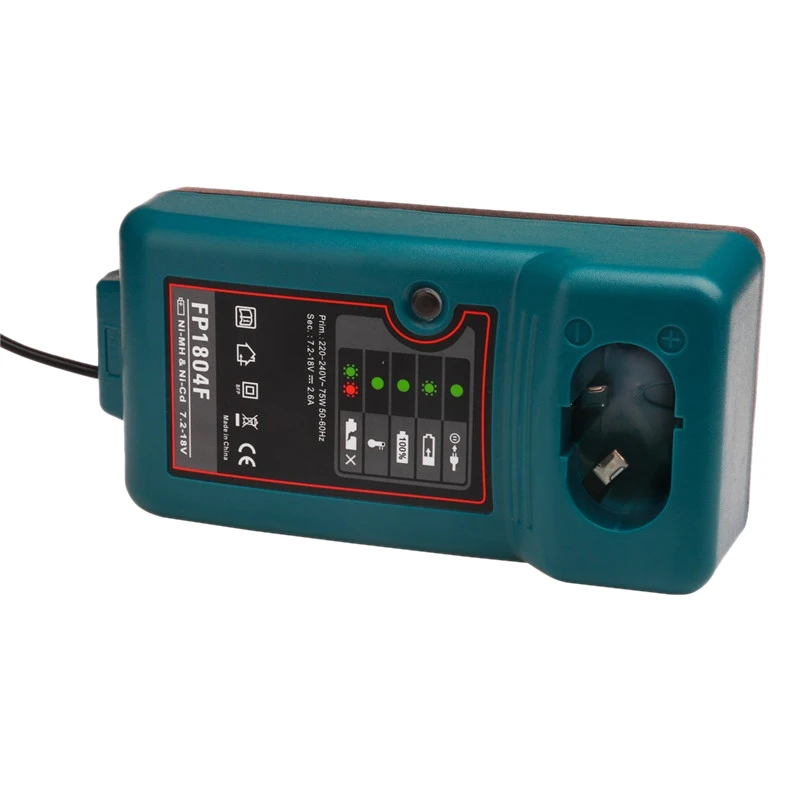 

Battery Charger for MAKITA Electric Drill Screwdriver Accessories 7.2V 9.6V 12V 14.4V 18V DC1804 DC1414T DC1414F 9100A EU Plug