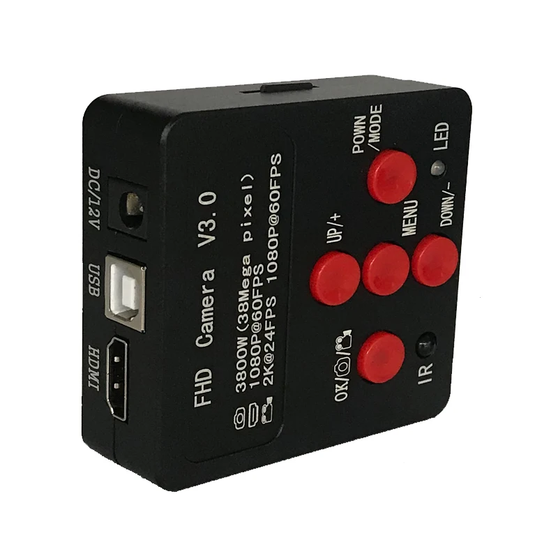 38MP 1080P 60FPS HDMI USB промышленный электронный цифровой микроскоп с камерой с 4 Гб TF картой для ювелирного телефона cpu Набор для ремонта плат