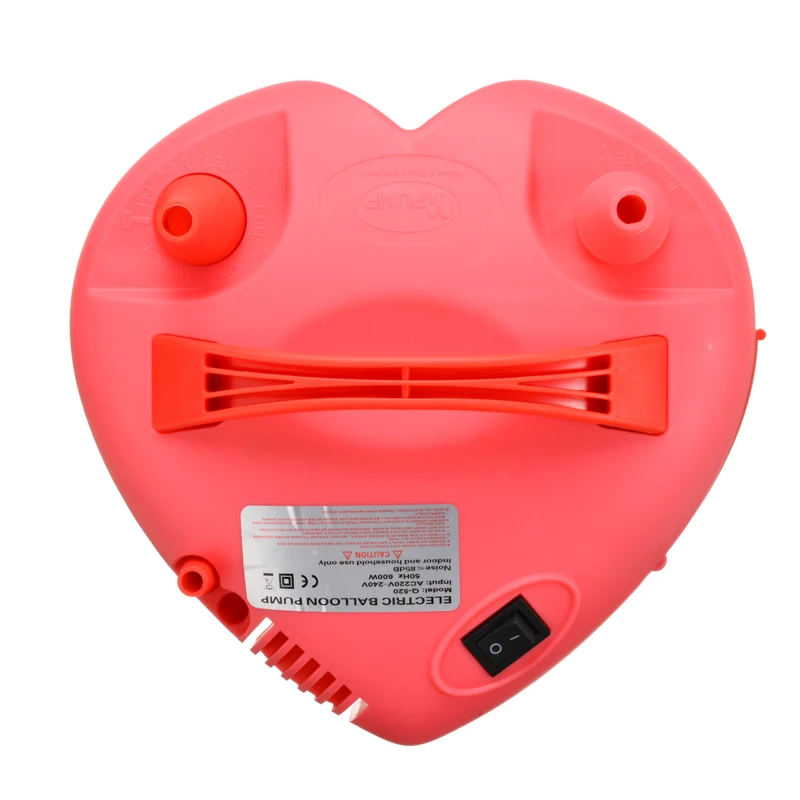 

Portable 600W Electric Balloon Air Blower Set Two Nozzle Balloon Inflator Pump Home Decor Party Event Supplies
