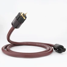 

CARDAS Golden Reference Hi-End HiFi D520 EU Power Cable with P079 Gold Plated Power Plug Schuko EU/US Power Wire HiFi Mains Cord