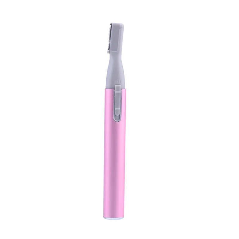 1Pcs Eyebrow Trimmer Водонепроницаемый Электрический Женский бритва женский эпилятор удаление волос на теле бритва триммер+ мини триммер для бровей Бритва формирователь - Цвет: 1Pcs Eyebrow Trimmer