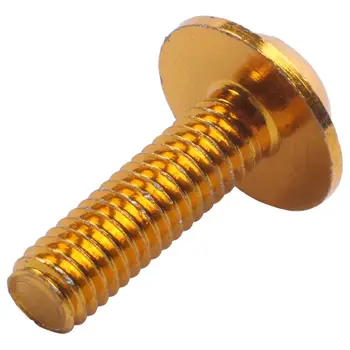 

New 20pcs Gold Tone Motorbike Sportbike Fairing Bolt Screw 6mm x 20mm