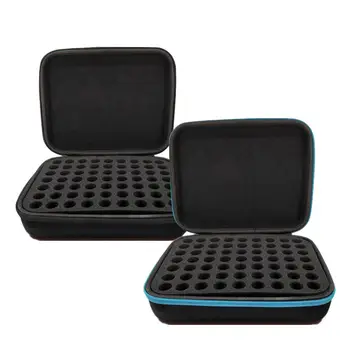 

63-Grid 5ML Essential Oil Storage Box Ball Bottle Portable EVA Package #BW