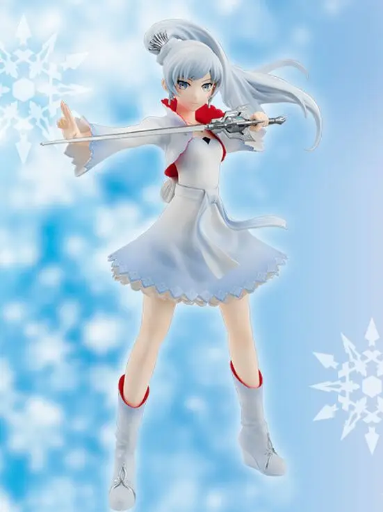 Weiss Schnee RWBY ПВХ фигурка игрушка кукла модель juguete