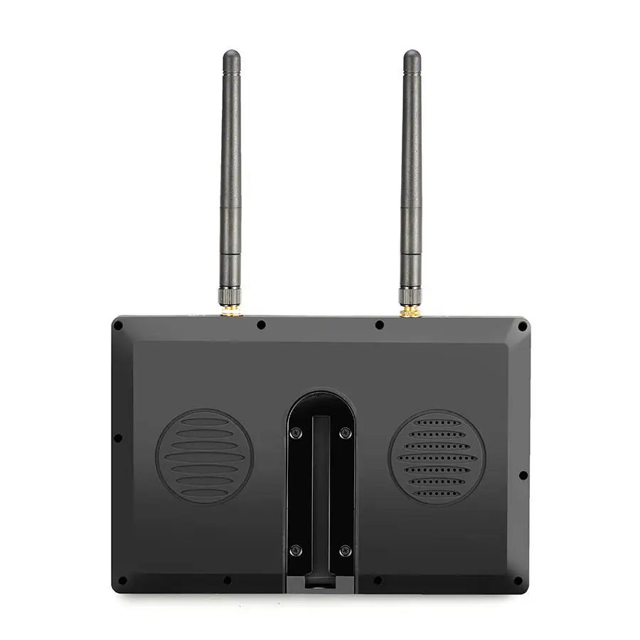 LCD5802D LCD5802S 5802 5.8G 40CH 7 인치 FPV 모니터 (DVR 포함) RC 드론 비행기 장거리 용 배터리 내장 