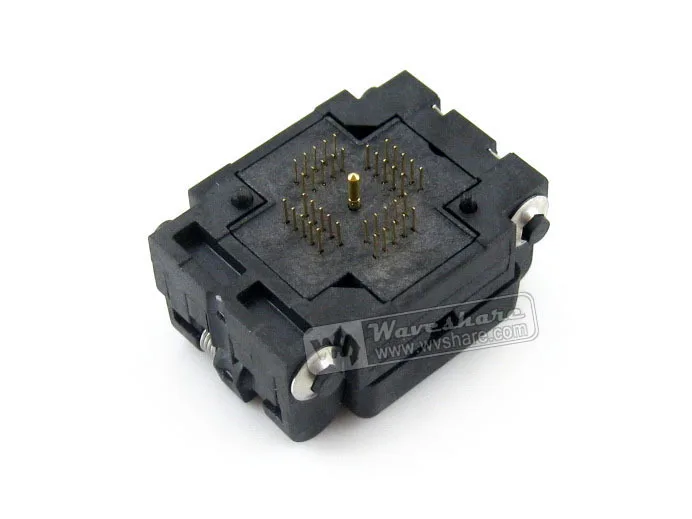 Plastroonics IC Тесты гнездо адаптера 40QN50K16060 40QN50S16060 0,5 мм Шаг QFN40 MLP40 MLF40 посылка