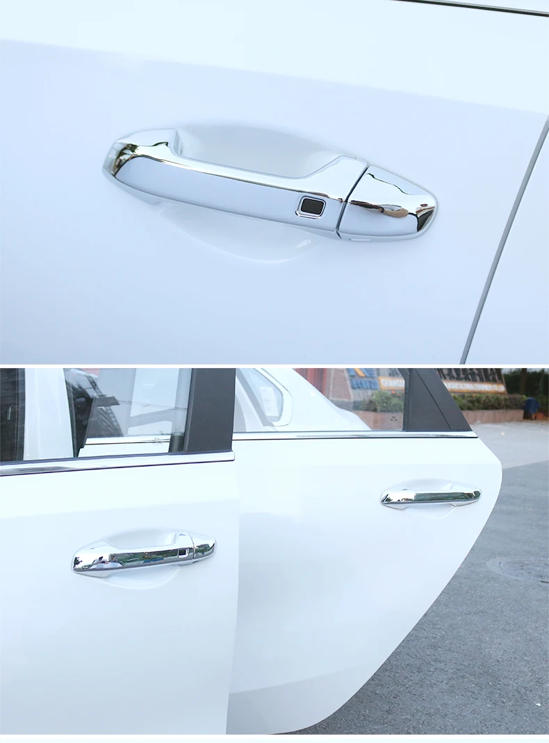 Для Kia Cerato k3 Новинка хромированная Автомобильная дверная ручка накладка наклейка Аксессуары для стайлинга автомобиля Наклейка накладки