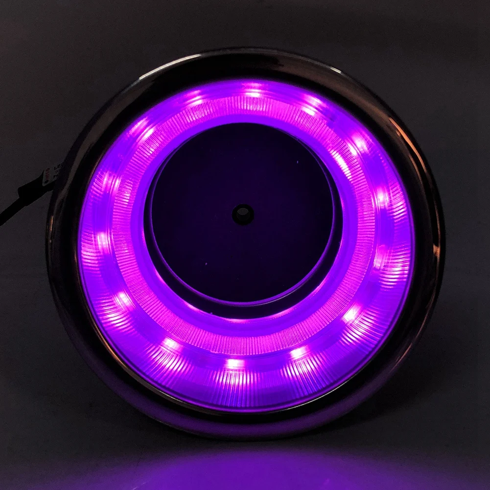 Универсальный Красочный светодиодный RGB держатель для стаканчиков из нержавеющей стали с пультом дистанционного управления для морских грузовых автомобилей