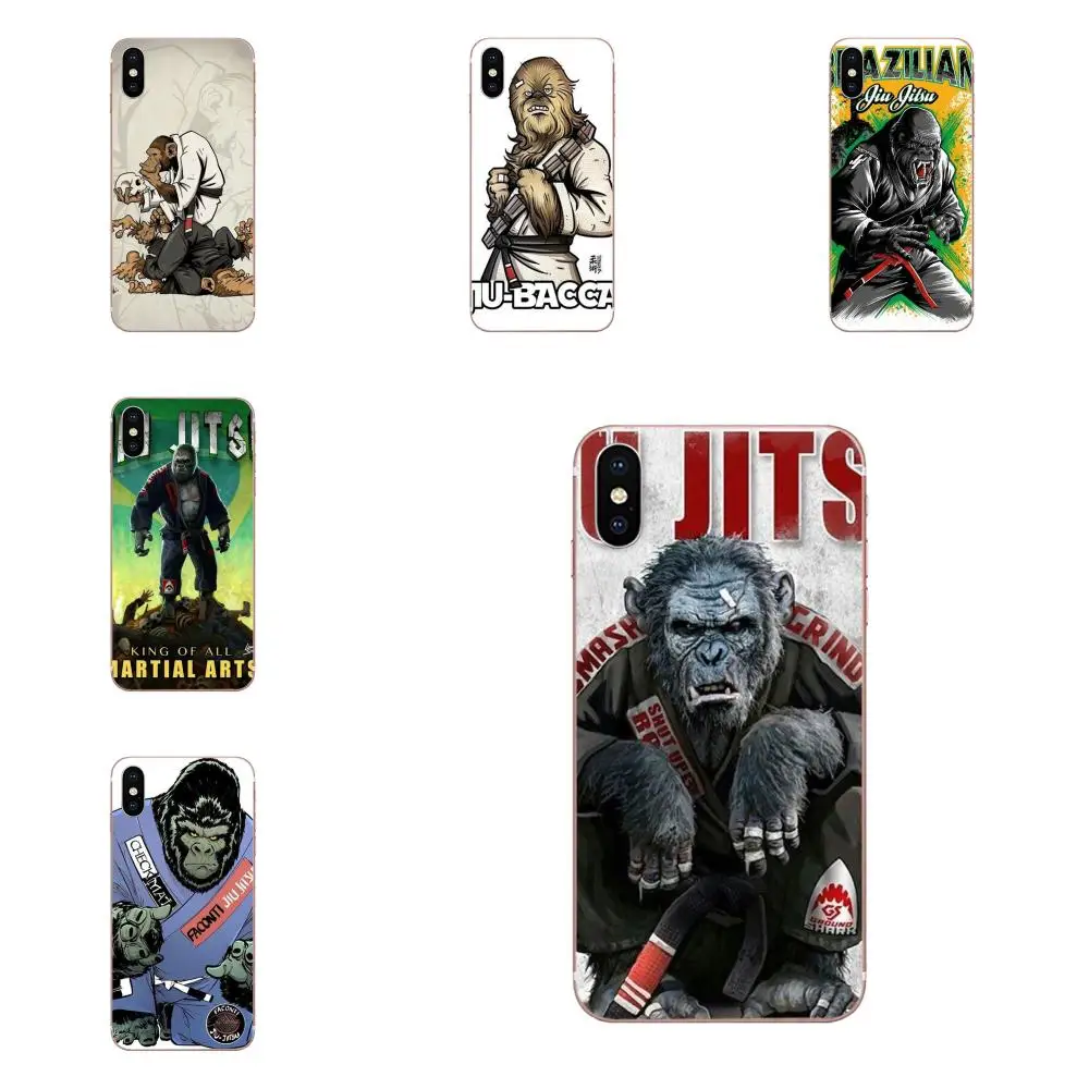 

Brazilian Jiu Jitsu Colourful For Samsung Galaxy Note 5 8 9 S3 S4 S5 S6 S7 S8 S9 S10 5G mini Edge Plus Lite Thin TPU Cell