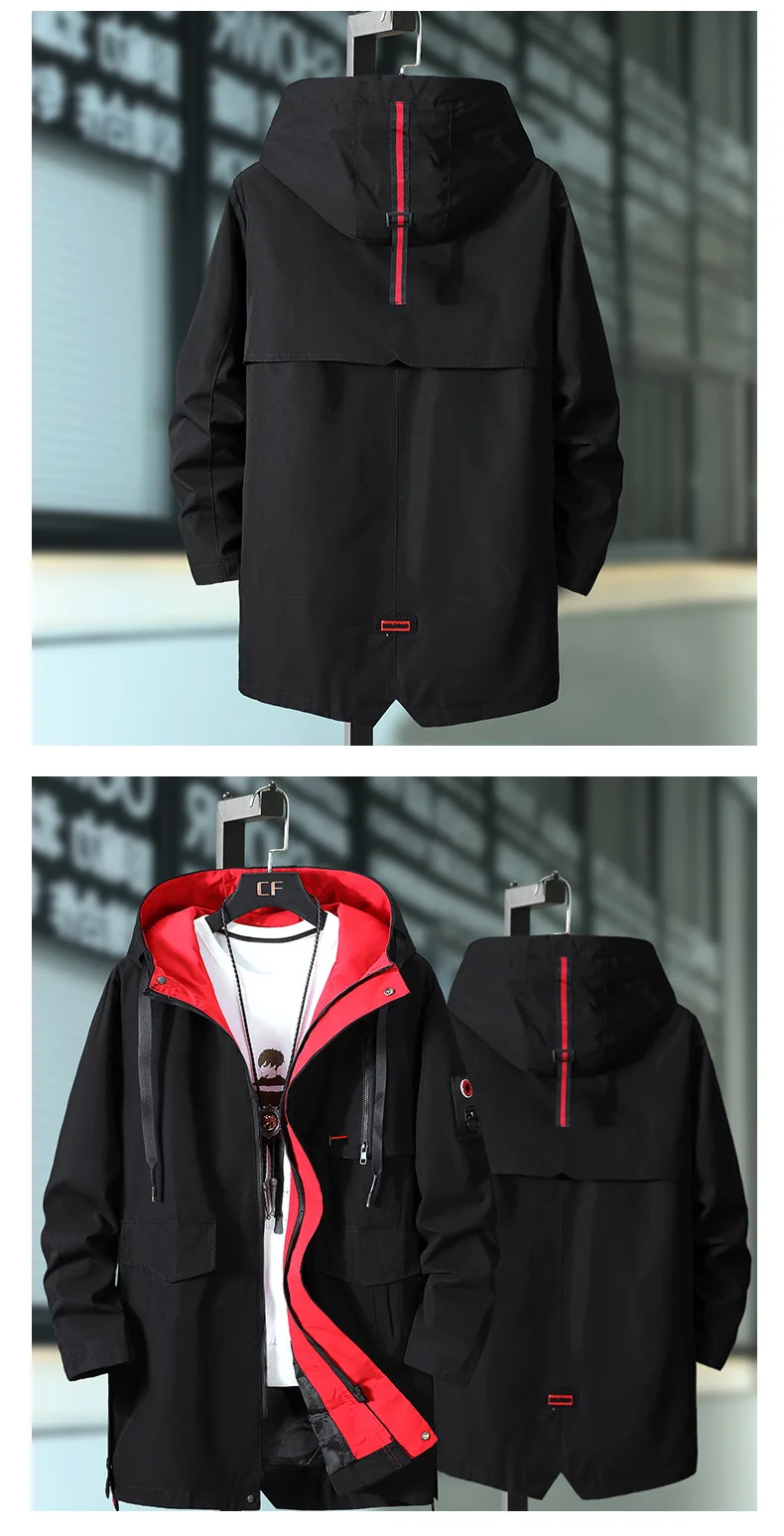 Плюс Размеры 4XL 5XL 6XL 7XL 8XL 9XL 10XL Для мужчин длинные Стиль куртки 1-30