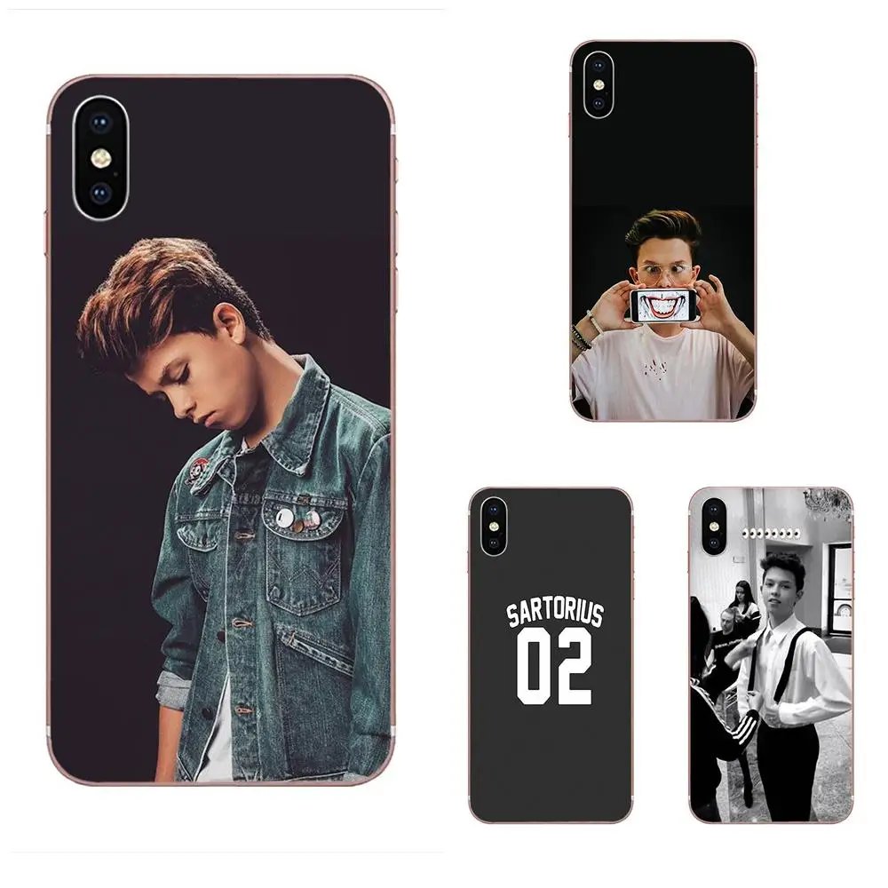 

For Xiaomi Redmi Note 2 3 3S 4 4A 4X 5 5A 6 6A Pro Plus Soft Silicone TPU Transparent Phone Case Skin Cover Jacob Sartorius Shy