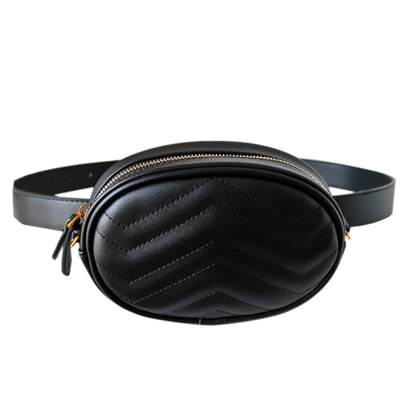 

waist bag women Fashion Pillow Solid Women Ladies Quilted Waist Bag Fanny Pack bolsos de cintura cuero hombre