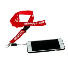 Удаляйте перед полетом брелок ремешок на шею ремешки для ключей ID Card Pass тренажерный зал мобильный телефон USB держатель бейдж DIY веревочный слинг