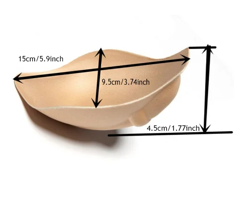 Enhancer Sponge Pad Underwear Briefs Cup Men Sexy Penis Bulge Pouch Push Up Underpants Front Padded Swimwear Panties Pad hombre