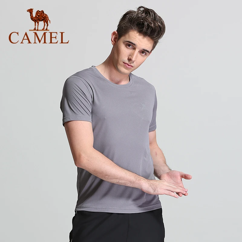 CAMEL мужские спортивные наборы шорты для бега футболки 2 шт тренировочный