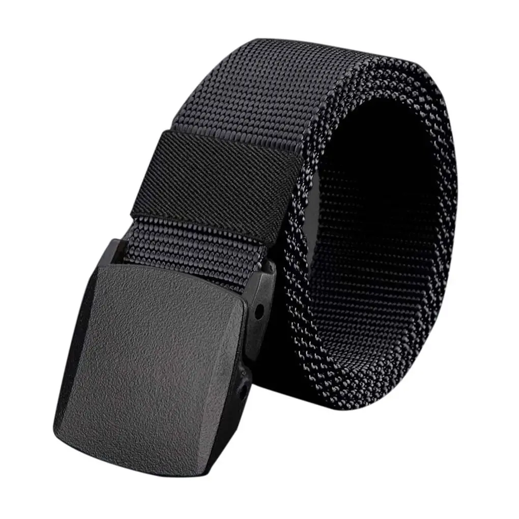 tiger belt Military Men Belt Army Belts Adjustable Belt Men Outdoor Travel Tactical Waist Belt with Plastic Buckle for Pants 130CM 140CM military web belt