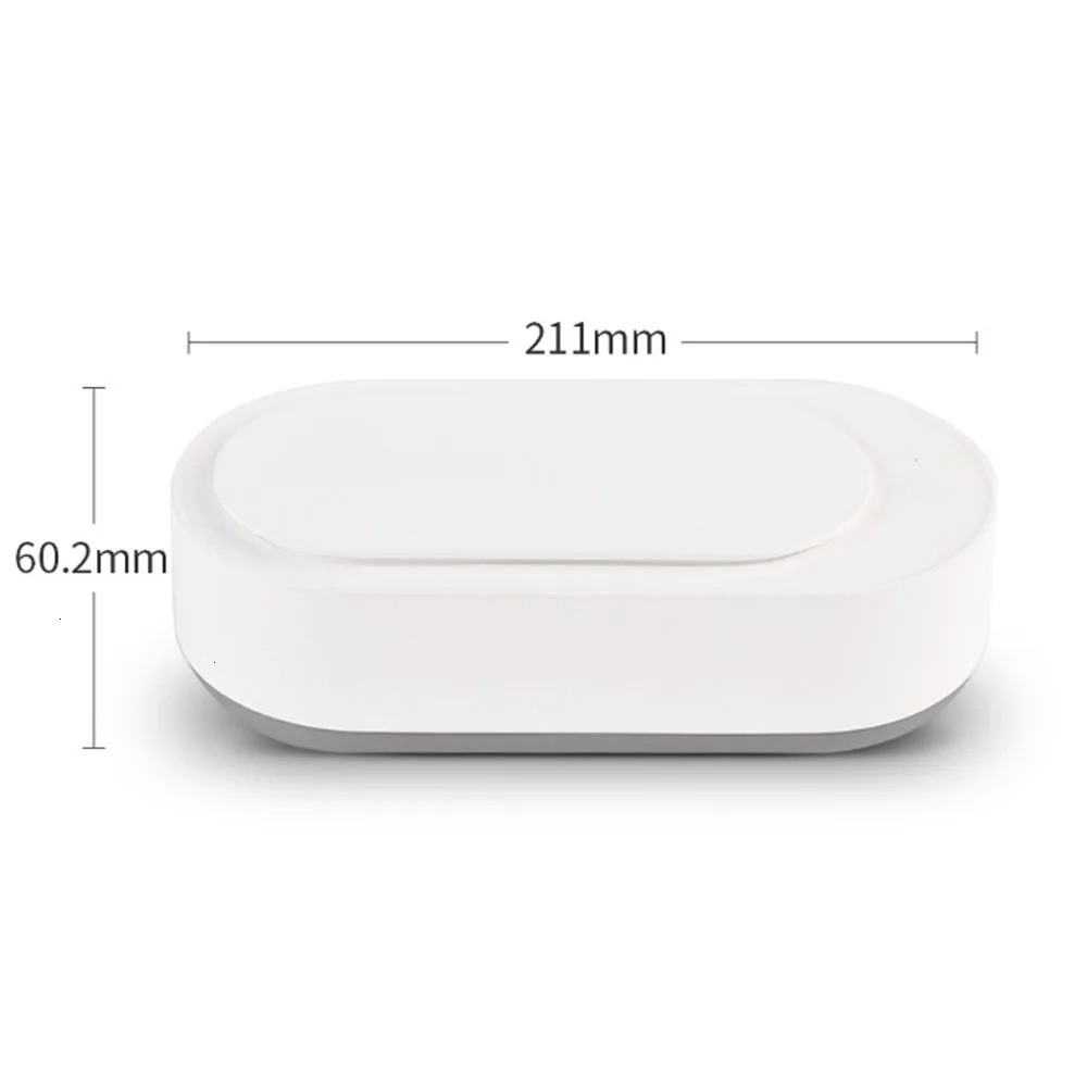 White Xiaomi Mijia Youpin EraClean ультразвуковая Чистящая машина 45000 Гц высокая частота вибрации мыть все - Цвет: White