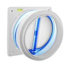Válvula de retenção unidirecional, para cozinha, ajustes de escala 140/150/160/180mm, universal, anti odor, controle de saída de ar