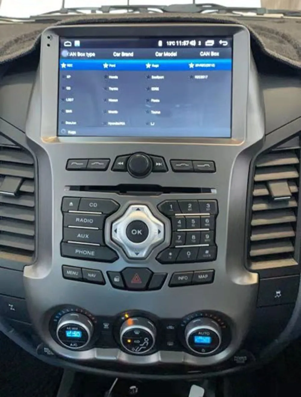 Ford Ranger 2012 Installed