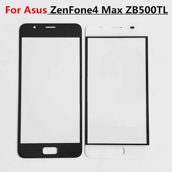 

For Asus ZenFone 4 Max ZB500TL X00KD 4A Front Glass Touch Screen Outer Panel Lens Cover Repair Part for zb500tL TouchScree