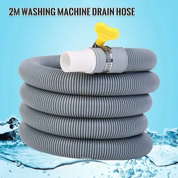 

2m Universal Fully automatic washer washing machine hose Drain pipe Down pipe Outlet pipe Extended extension tube