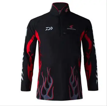 

2020 Fishing Clothing New Brand Camisa UV UPF>50 Breathale Sunscreen Quick-drying Anti-UV Long Sleeve Shirts SS036 Hiking Data