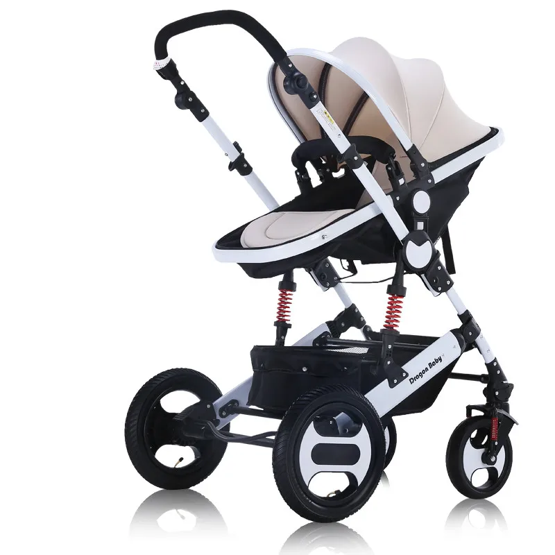 High Landscape Stroller Can Sit Reclining Folding Portable Newborn Child Car Trolley Shock Absorber Light Stroller High Landscape Stroller Can Sit Reclining Folding Portable Newborn Child Car Trolley Shock Absorber Light Stroller