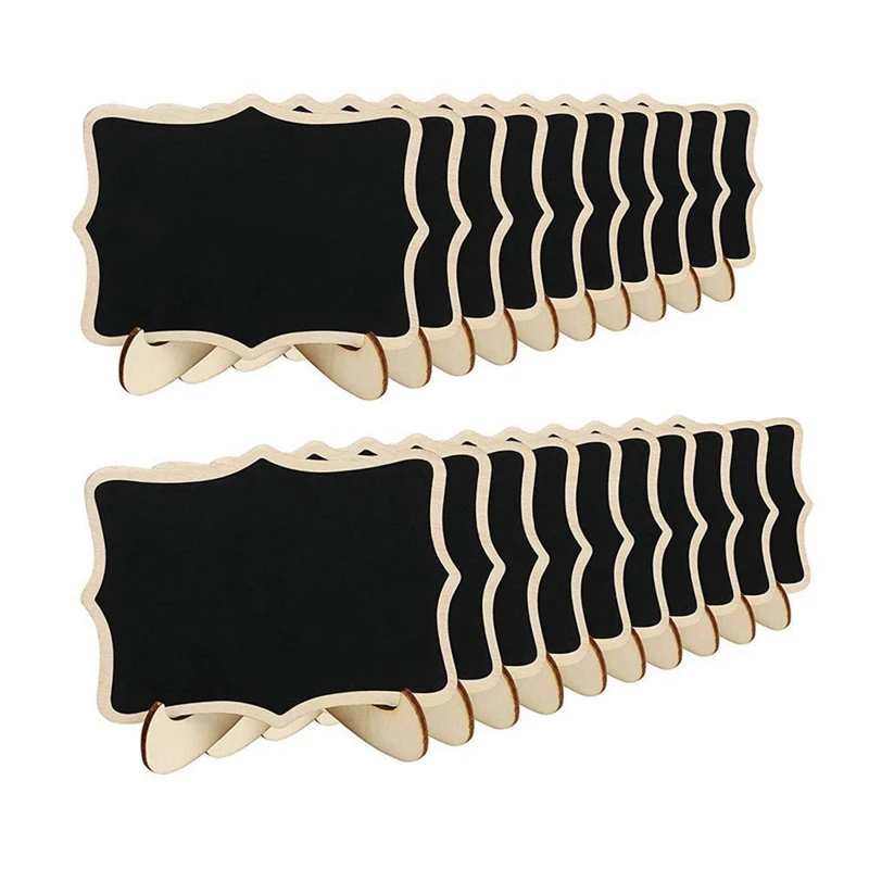 Mini Panneau De Tableau Paquet De Petits Tableaux Noirs Pour Les Mariages Les Fetes D Anniversaire Les Panneaux De Tableau D Affichage Et La Decoration D Evenement Aliexpress