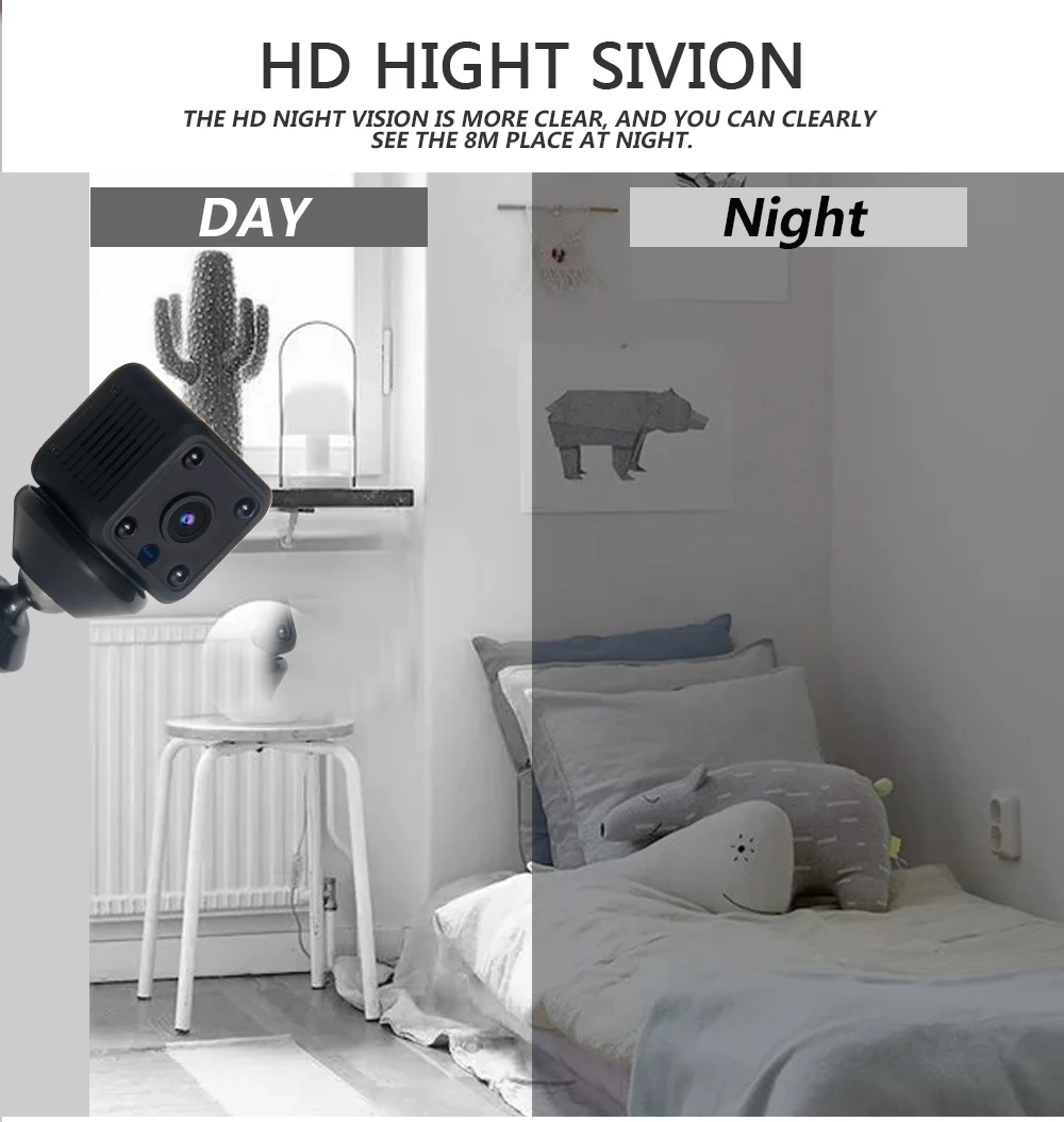 1080P Wi Fi мини IP камера открытый секрет микро видеокамера Видео и аудио