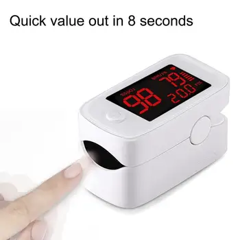 

Home Fingertip Pulse Oximeter Oximetry Heart Rate Monitor SpO2 Health Monitors Finger Clip Pulse Oximeter