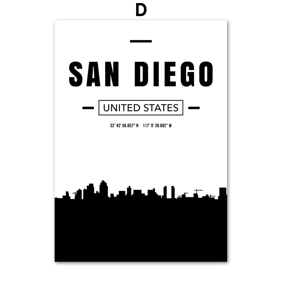 Paris-Miami-Chicago-Boston-Atlanta-Detroit-City-Map-Wall-Art-Canvas-Painting-Nordic-Posters-And-Prints (6)