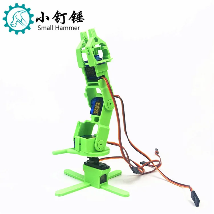 

Snam6000 3D Printing Four-Degree-of-Freedom Mechanical Arm DIY Robot Assembled Sg90 3D Printing Product