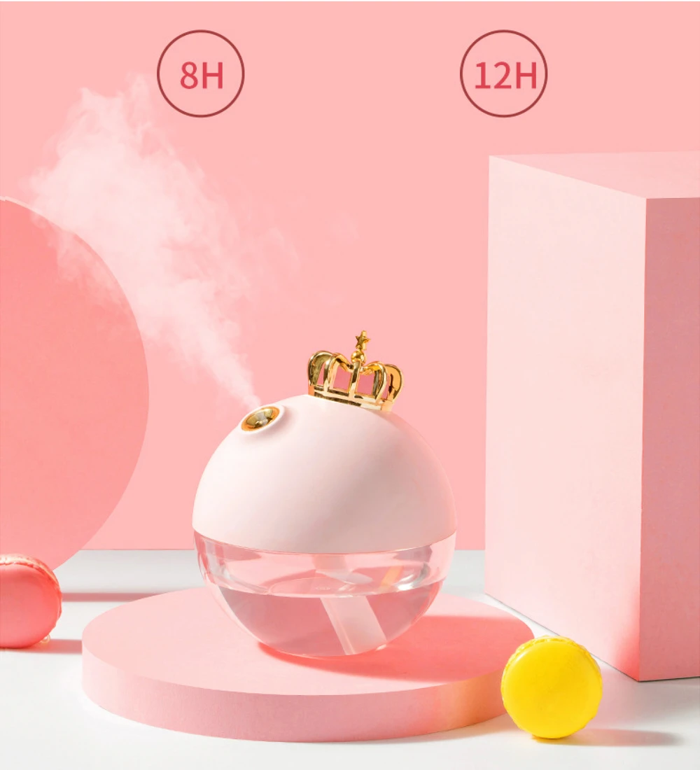 Увлажнитель воздуха Crown Mini Usb Домашний Настольный Воздушный Распылитель водный регидрационный аппарат подарок на заказ Ароматический диффузор увлажнитель воздуха
