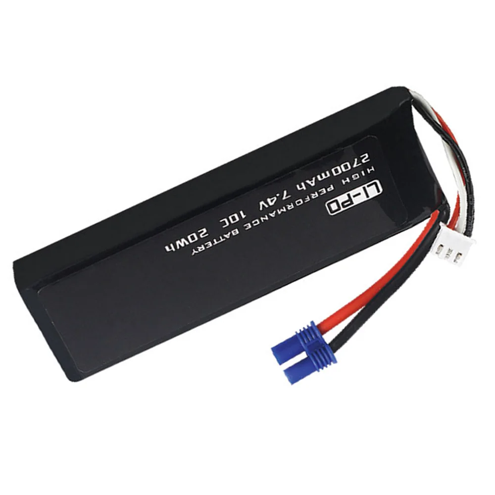 Аккумулятор lipo для квадрокоптера Hubsan H501C H501S X4 7 4 В 2700 мАч|Перезаряжаемые батареи| |