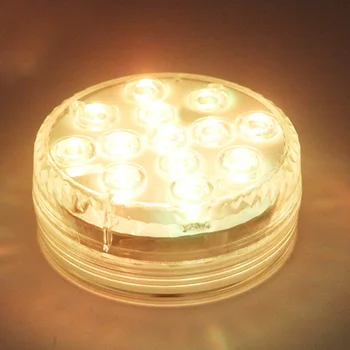 

With Remote Control Pond RGB Submersible LED Lights Bright Home Decor Outdoor Waterproof Pool Bath Spa Battery Operated Hot Tub