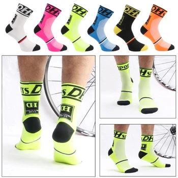 

Hot Sale Sports Socks Women Men Cycling Running Breathable Protect Feet Medium