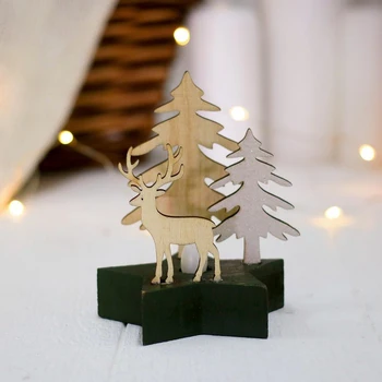 

Illuminated New Year's decor "Forest Deer"