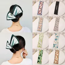 

Lazy Curling Iron Female Stylish Elegant Various Colors Printing Magic Clip Convenient Fashion Beautiful Korean Hair Rubber Band