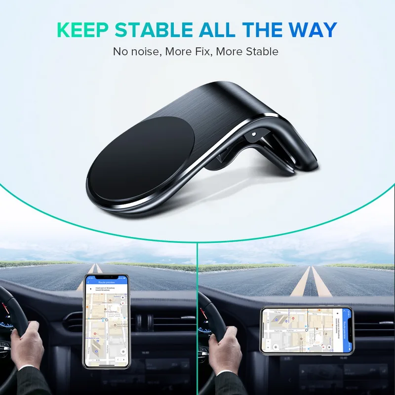 Автомобильный держатель для телефона Flexiclip для телефона в автомобиле, подставка для мобильного телефона на магните, подставка для смартфонов, подходит для xiaomi