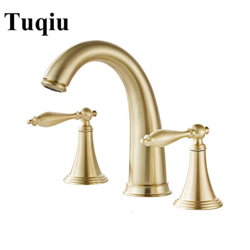 Used to be faucet Смеситель для ванной комнаты, латунный кран, золотой кран, золотой кран, роскошная шайба, горячий Душ бассейн и холодный кран - Цвет: Used to be faucet