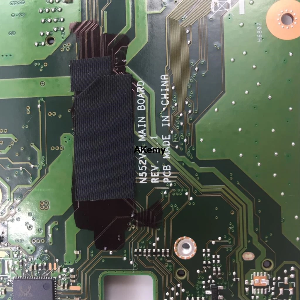 N552VW N552VX материнская плата для ноутбука ASUS N552VW N552VX N552V N552 Материнская плата ноутбука тест проведен GTX950M/4 Gb I7-6700HQ