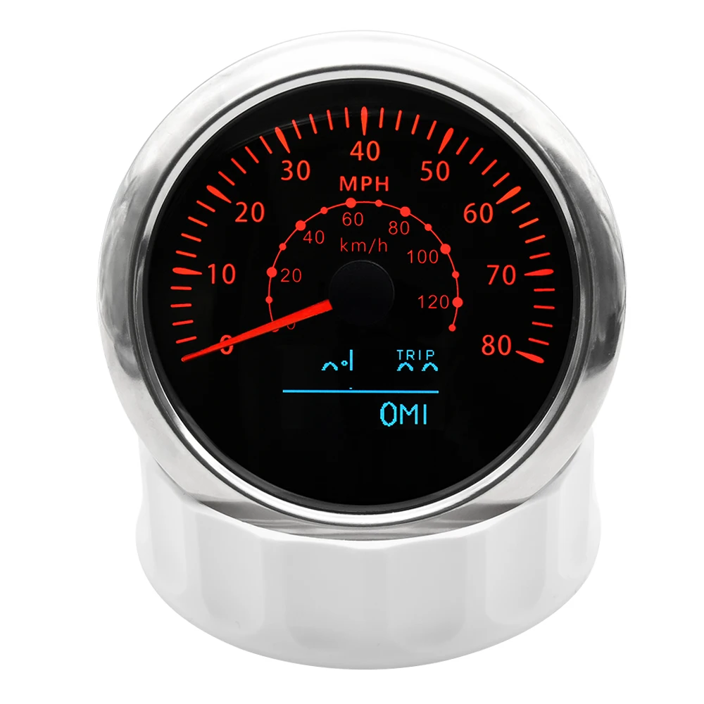 Compteur de vitesse GPS 3 en 1, 85mm, odomcirculation pour voiture