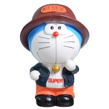 

UNBreakable Cartoon Doraemon Figure Piggy Bank Money Box Plastic Piggy Bank Safe Coin Piggy Box Home Decoration Accesorries